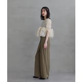 niana ニアナ オーガンザペプラムトップスセットアップドレス | Fashion Letter | 詳細画像10 