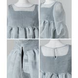 niana ニアナ オーガンザペプラムトップスセットアップドレス | Fashion Letter | 詳細画像16 