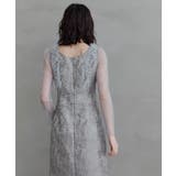 niana ニアナ ショルダーフリルジャガードドレス | Fashion Letter | 詳細画像6 