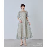 niana ニアナ ニュアンスフラワーレースドレス | Fashion Letter | 詳細画像6 