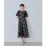 niana ニアナ ニュアンスフラワーレースドレス | Fashion Letter | 詳細画像15 