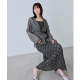 niana ニアナ シャーリングレイヤードドレスセット | Fashion Letter | 詳細画像6 