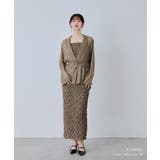 niana ニアナ シャーリングレイヤードドレスセット | Fashion Letter | 詳細画像12 