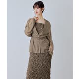 niana ニアナ シャーリングレイヤードドレスセット | Fashion Letter | 詳細画像13 