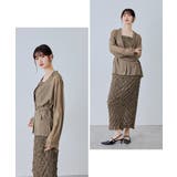 niana ニアナ シャーリングレイヤードドレスセット | Fashion Letter | 詳細画像14 