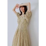 イエロー | niana ニアナ ブルームノアールドレス | Fashion Letter