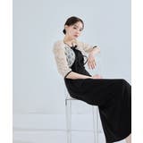 niana ニアナ レースボレロドレープドレス | Fashion Letter | 詳細画像6 
