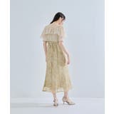 niana ニアナ フリルブラウススパンコールレースドレス | Fashion Letter | 詳細画像16