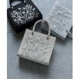 niana ニアナ ボタニカル刺繍ラメハンドバッグ | Fashion Letter | 詳細画像2 