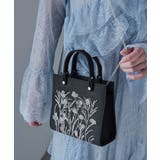 niana ニアナ ボタニカル刺繍ラメハンドバッグ | Fashion Letter | 詳細画像7 