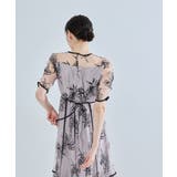 niana ニアナ フラワーレースパイピングフレアドレス | Fashion Letter | 詳細画像17 
