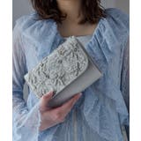 niana ニアナ フラワービーズ刺繍クラッチバッグ | Fashion Letter | 詳細画像5