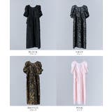 niana ニアナ バブルスリーブジャガードドレス | Fashion Letter | 詳細画像19 