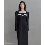 niana ニアナ フリルトリムロングドレス | Fashion Letter | 詳細画像8 