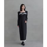 niana ニアナ フリルトリムロングドレス | Fashion Letter | 詳細画像9 