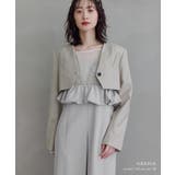 niana ニアナ スラッシュポケットクロップドジャケット | Fashion Letter | 詳細画像6