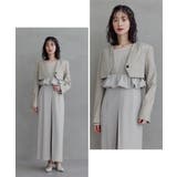 niana ニアナ スラッシュポケットクロップドジャケット | Fashion Letter | 詳細画像8