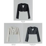 niana ニアナ スラッシュポケットクロップドジャケット | Fashion Letter | 詳細画像18