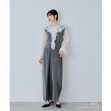 niana ニアナ レースラッフルオールインワンドレス | Fashion Letter | 詳細画像2 