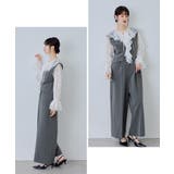niana ニアナ レースラッフルオールインワンドレス | Fashion Letter | 詳細画像4 