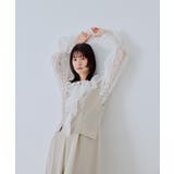 niana ニアナ レースラッフルオールインワンドレス | Fashion Letter | 詳細画像15 