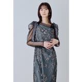 ブルー | niana ニアナ オーロラグラデーションドレス | Fashion Letter