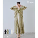 niana ニアナ ラッフルレースガウンレイヤードドレス | Fashion Letter | 詳細画像1 