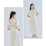 niana ニアナ スパークルレースサテンドレス | Fashion Letter | 詳細画像12 
