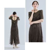 niana ニアナ スパークルレースサテンドレス | Fashion Letter | 詳細画像15 