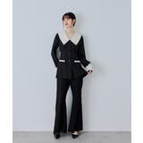 niana ニアナ コントラストカラーセットアップドレス | Fashion Letter | 詳細画像4
