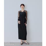 niana ニアナ 刺繍パネルアクセントドレス | Fashion Letter | 詳細画像2 