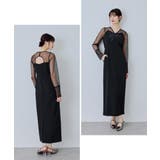 niana ニアナ 刺繍パネルアクセントドレス | Fashion Letter | 詳細画像4 