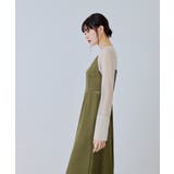 niana ニアナ 刺繍パネルアクセントドレス | Fashion Letter | 詳細画像16 