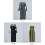 niana ニアナ 刺繍パネルアクセントドレス | Fashion Letter | 詳細画像20 