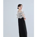 niana ニアナ ボリュームチュールオールインワン | Fashion Letter | 詳細画像15 