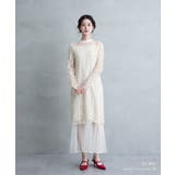 niana ニアナ ミディスカラップレースドレス | Fashion Letter | 詳細画像8 