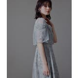 niana ニアナ ラメレースドレープフレアドレス | Fashion Letter | 詳細画像11 