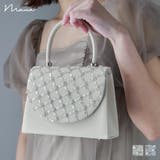 niana ニアナ 格子柄フラップハンドバッグ | Fashion Letter | 詳細画像1 