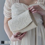 niana ニアナ スパンコールレースクラッチバッグ | Fashion Letter | 詳細画像1 