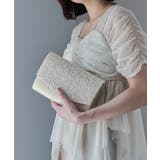 niana ニアナ スパンコールレースクラッチバッグ | Fashion Letter | 詳細画像5 
