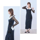 niana ニアナ ミックスリボンラインドレス | Fashion Letter | 詳細画像9