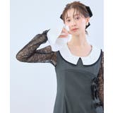 niana ニアナ ミックスリボンラインドレス | Fashion Letter | 詳細画像13