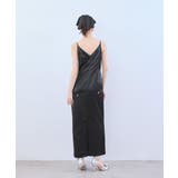 niana ニアナ グロッシーサテンドレス | Fashion Letter | 詳細画像5