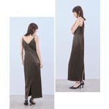 niana ニアナ グロッシーサテンドレス | Fashion Letter | 詳細画像8