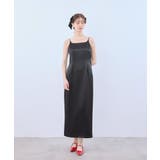 niana ニアナ グロッシーサテンドレス | Fashion Letter | 詳細画像11
