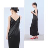 niana ニアナ グロッシーサテンドレス | Fashion Letter | 詳細画像12