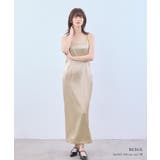 niana ニアナ グロッシーサテンドレス | Fashion Letter | 詳細画像14