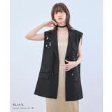 niana ニアナ ビジューボックスシルエットジレ | Fashion Letter | 詳細画像2