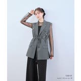 niana ニアナ ビジューボックスシルエットジレ | Fashion Letter | 詳細画像7