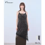 niana ニアナ フラワースパングルキャミドレス | Fashion Letter | 詳細画像1